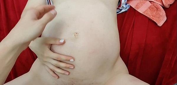  Cum inside my pregnant wife wet and tight pussy
